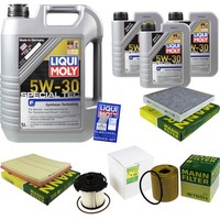 Mann Inspektionspaket 8L Liqui Moly Special Tec 5W-30 FüR Ford Transit Kasten