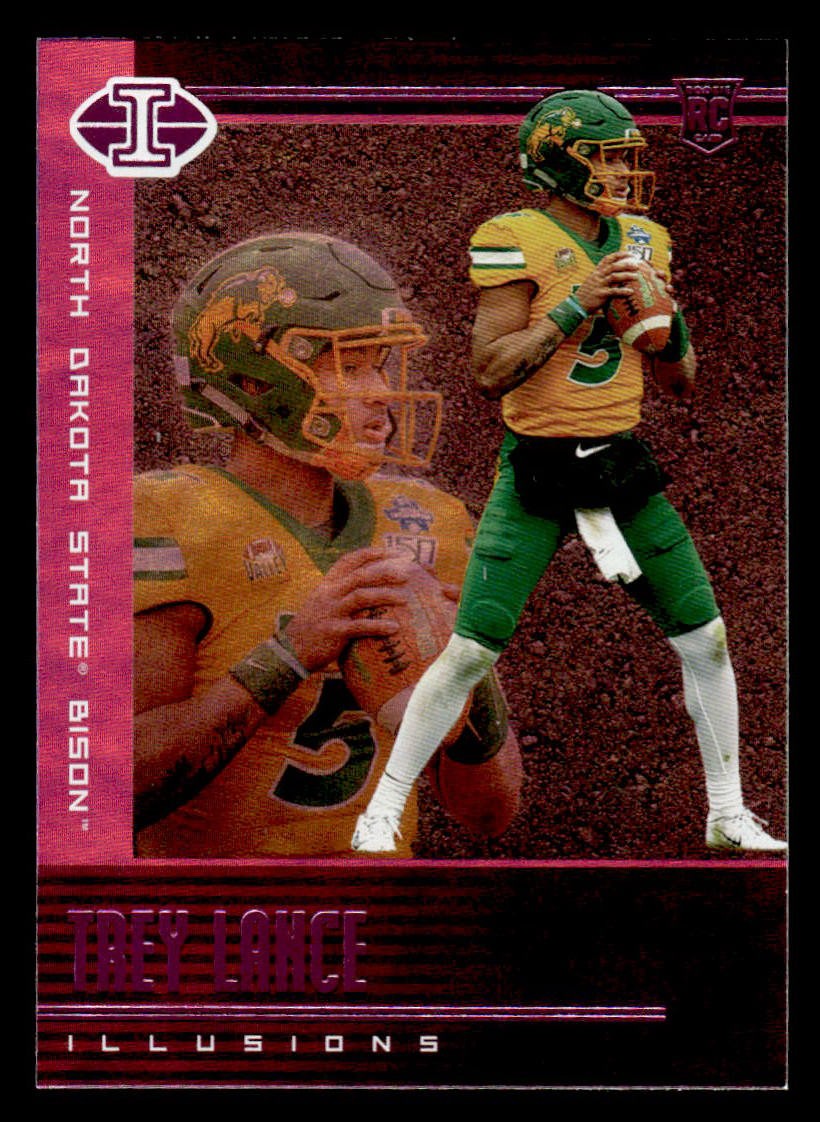 2021 Panini Chronicles Draft Picks Pink #103 Trey Lance
