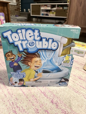 #ad Hasbro Games Toilet Trouble Game $30.00