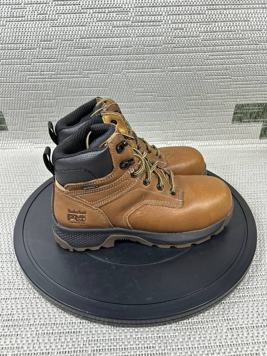 Timberland Pro Boots Womens Size 8 Wide Titan Ev Composite Toe