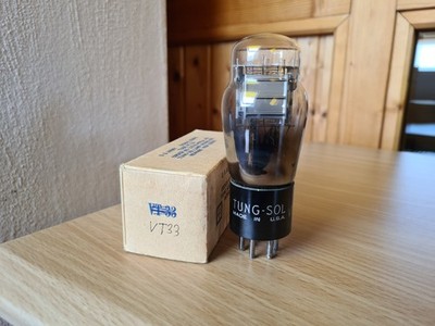 VT33 Tung Sol  NOS  Röhre Tube = 33 , =  CV949
