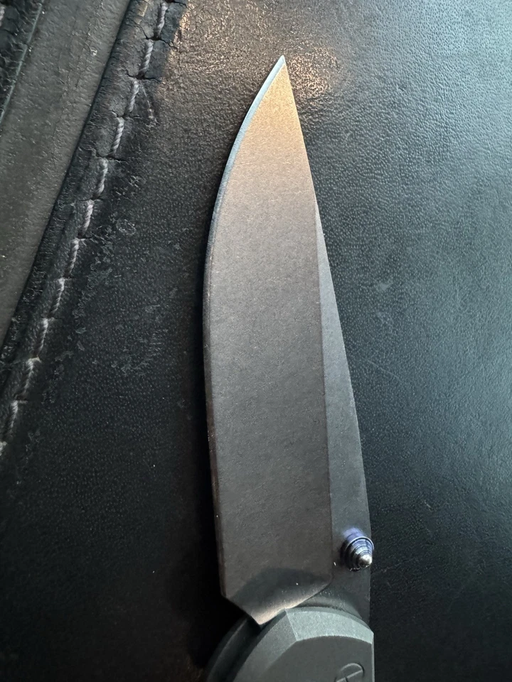 Chris Reeves Grande Sabenza 31 Hoja Punto de Caída CPM MagnaCut Mango de Titanio Foto 4 de 4