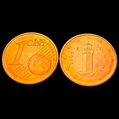 1 Cent Saint-Marin 2005 BU 70.000 EX. - Photo 1/2