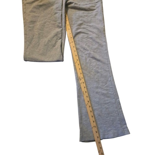Y2K Miley Cyrus Max Azria Size L Yoga Sweatpants Flare Gray 90's Vintage Grunge - Picture 6 of 6