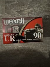 Maxell UR-90 Cassette Tapes Lot of 3 90 Min Type I Sealed