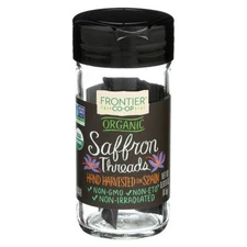 Organic Saffron Threads 0.018 Oz By Frontier Herb