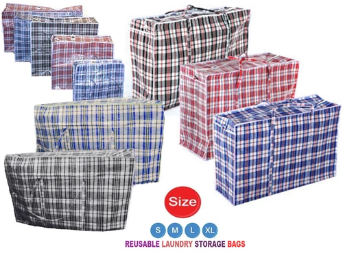 Extra Strong and Durable Laundry Bags Jumbo Shopping, Moving, Storage - UK Stock - Picture 4 of 10