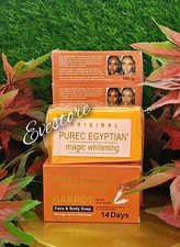X2 Original Purec egyptian CARROT exfoliating Face & body soap 