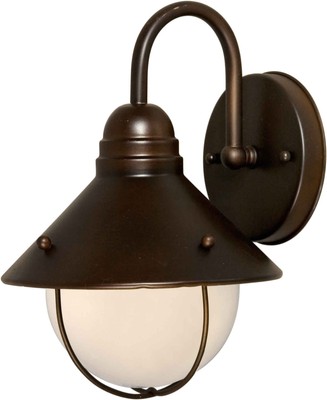Forte Lighting 1041-01 Outdoor Wall Sconce - Bronze