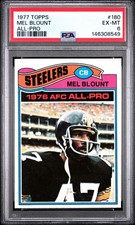 1977 Topps #180 - MEL BLOUNT - PSA 6 !!