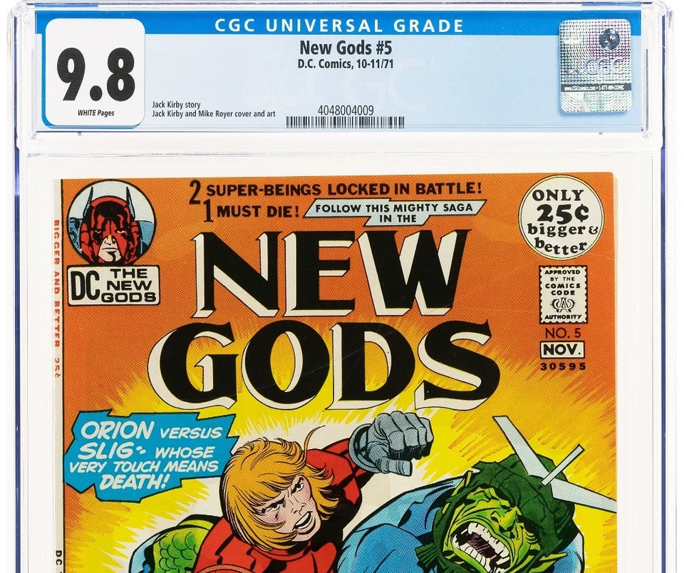 New Gods #5 CGC NM/MT 9.8 1971 White Pg KIRBY STORY ROYER COVER & ART* STUNNING! - Image 3 of 4