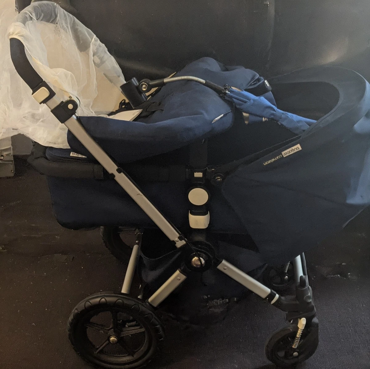 Bugaboo Prams Bugaboo Cameleon Blue Bugaboo Cameleon Bassinet And Seat  Stroller Bugaboo