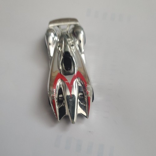 2008 HOT WHEELS SPEED RACER MACH 6 CHROME SILVER 1:64 "See pictures "