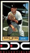 1961 Topps #455 Early Wynn Chicago White Sox Very Good