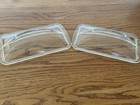 2 Vintage Westinghouse Glass Fin LIDS ONLY for Loaf Pan Dish Clear As Is — photo 3