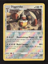 Diggersby Uncommon Reverse Holo SM - Forbidden Light 98/131 LP Pokémon TCG