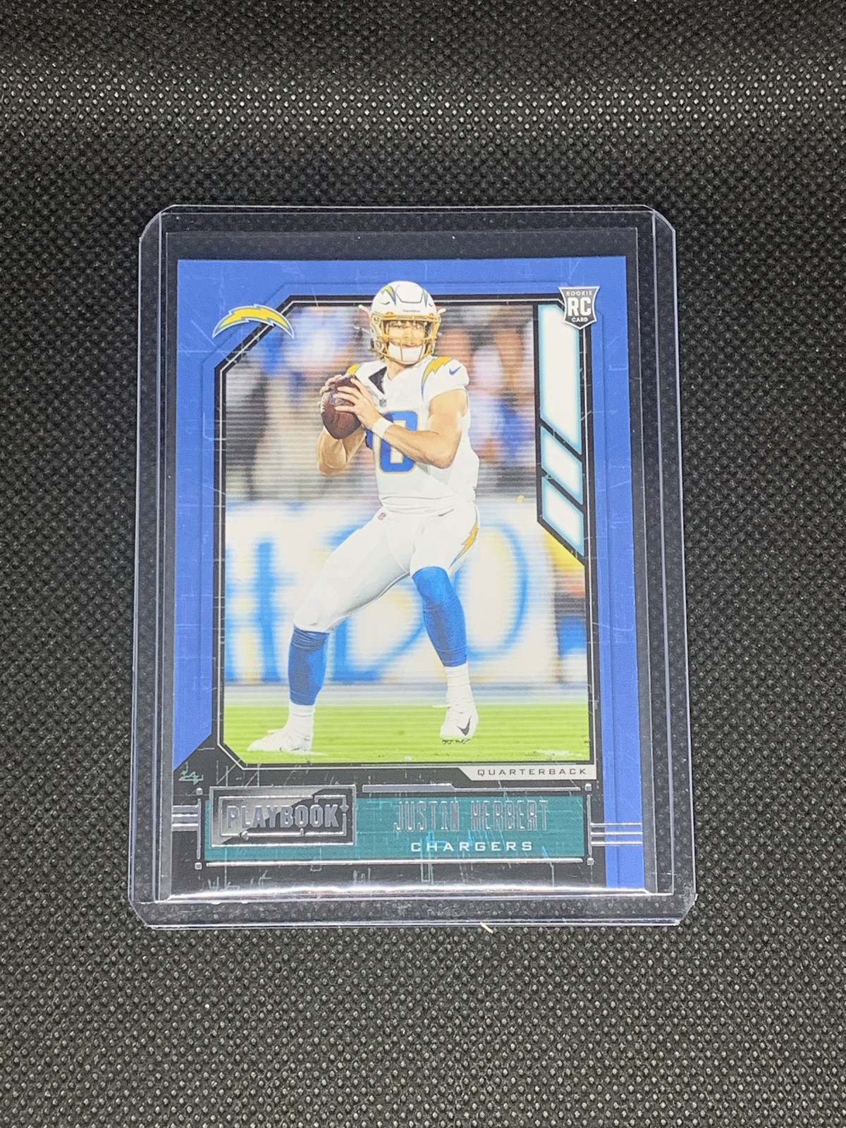 2020 Panini Playbook - Rookies Justin Herbert #103 (RC) Los Angeles Chargers