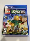 LEGO Worlds - Sony PlayStation 4 Tested And Working With Manual