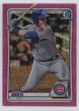 2020 Bowman Chrome Prospects Mega Box Pink Mojo Refractor /199 Miguel Amaya 0a4r