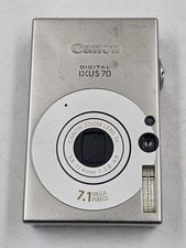 Canon IXUS 70 7.1 MP Digital Camera Silver - Working