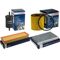 Bosch Inspektionspaket Filterset FüR CitroëN C2 1.1 1.4 C3 I Peugeot 1007