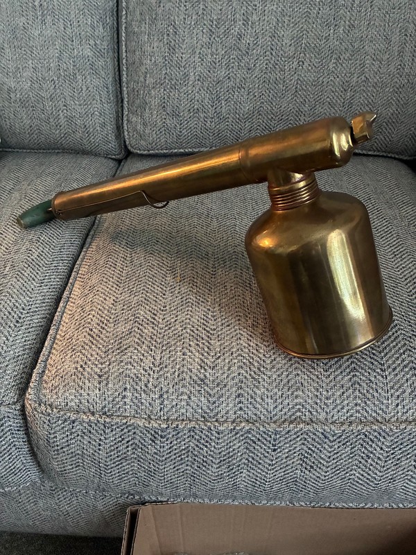 Vintage Brass Bug Sprayer by G O Wonder Sprayer