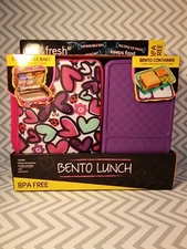 Fit & Fresh Bento Insulated Lunch Bag 3 compartment Container - *5 pc set*