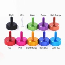 Knurled Thumb Screws Hand Grip Knob Bolts Aluminium alloy colors M2.5 M2.6