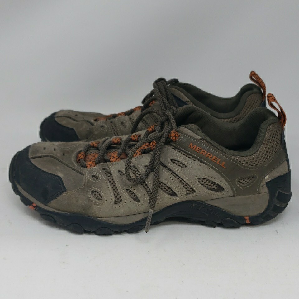 Scarpe Merrell uomo 8 5 Crosslander 2 escursionismo boulder albicocca trail scamosciate stringate