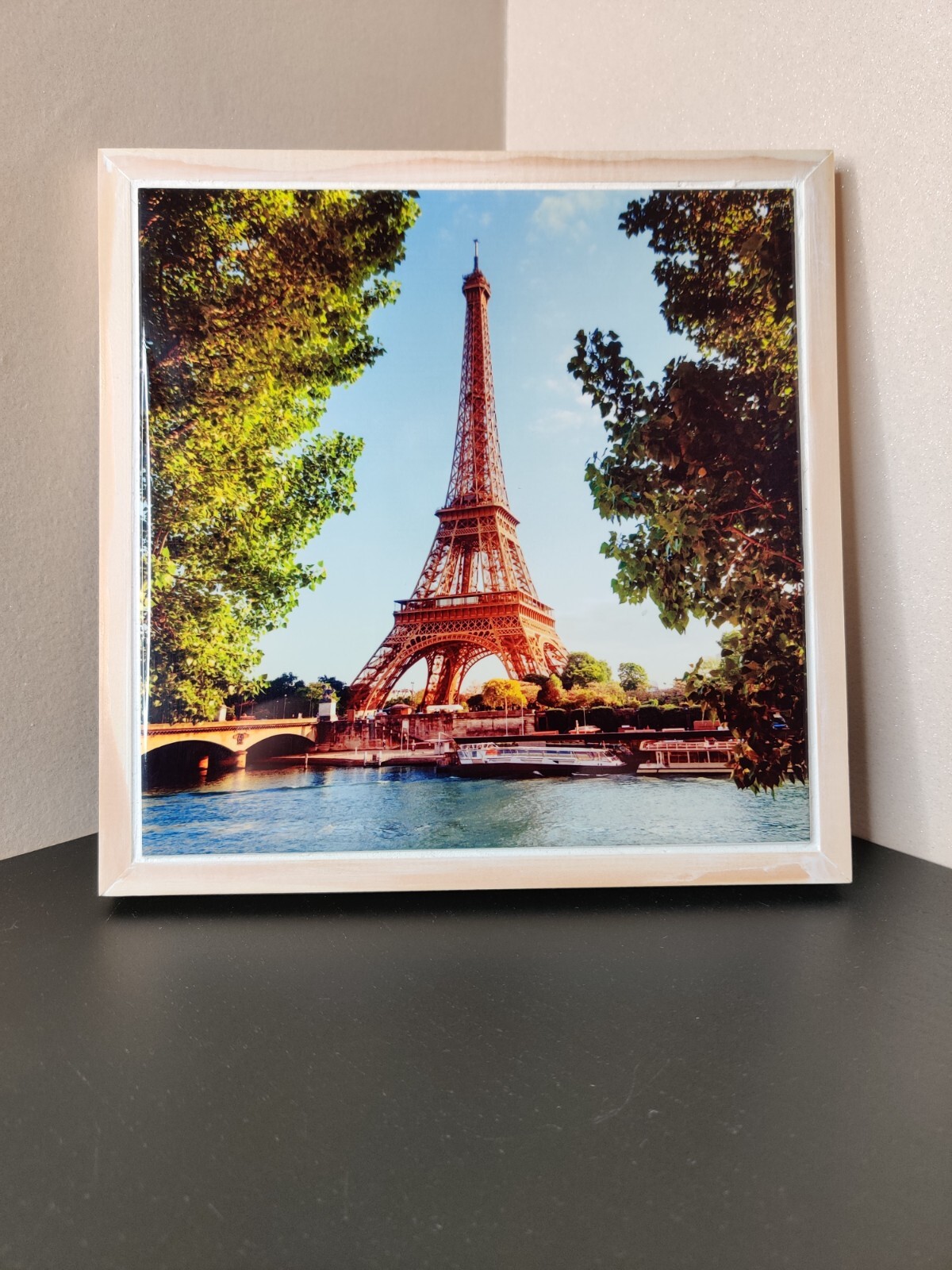 Dessous de plat Paris 22x22 cm céramique : protégez vos tables avec style