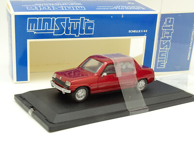 Ministyle Harz 1/43 - Renault 5 7 Siete Rot