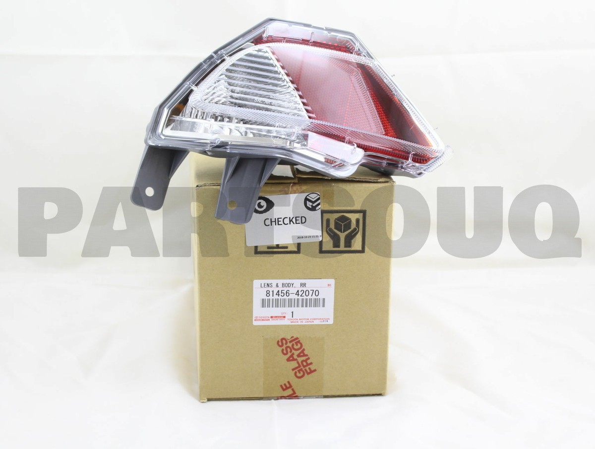 【よつば】 8145642070 Genuine Toyota LENS & BODY, RR FOG 81456-42070 | eBay