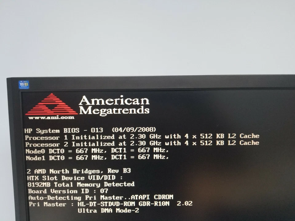 HPE Proliant DL165 G5 2X 2376 (2.3GHZ) 8GB 2X 160GB  AMD Rack Server W RAILS - Image 3 of 4