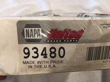 NAPA Brake Cable-93480-Rear Right-Chevrolet-Fits '85-'90-Caprice "MADE IN USA"