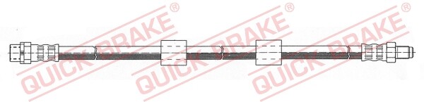 Quick Brake 32.405 Brake Hose For Bmw-image