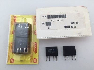 CS3FR020 Ohmite, 3 Watt 0.02 Ohm 1%, (4-Lead) Current Sense Resistor