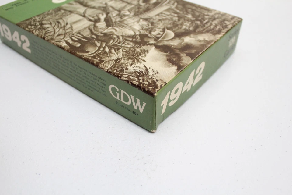 1942 GDW Game Designers Workshop Series 120 Juego Segunda Guerra Mundial Pacífico SIN PERFORAR Foto 4 de 4