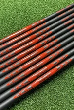 10 x NS Pro Modus 3 Tour 105 Black Taper Tip S Flex Golf Shaft 4-PW + 3 Wedge