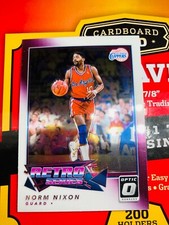 2017-18 Donruss Optic Retro Series #8 Norm Nixon NM-MT Clippers V225