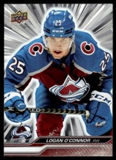 2023-24 Upper Deck Outburst Silver Logan O'Connor Colorado Avalanche #293