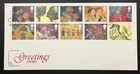 GB 1995 Greetings Stamps SG1858 - SG1867 FDC FDI Lover Salisbury Cancel