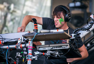 Robert DeLong at Festival D ete De Quebec on July 9 in Quebec Ci- 2014 Photo 4