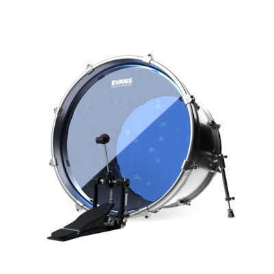 Evans BD22HB 22'' Bass Hydraulic Blue Head UPC 019954501877