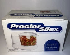 PROCTOR SILEX CHOPMASTER ELECTRIC FOOD CHOPPER MODEL #72500R