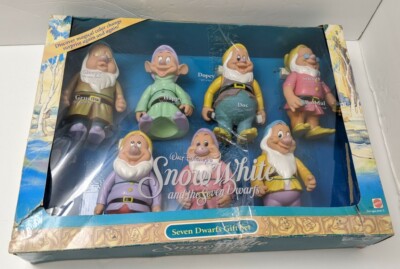 ビンテージ！ディズニー ベンダブル フィギュア 8種セット1990年 Vintage 1992 Mattel Walt Disney Snow White and the Seven Dwarfs | eBay