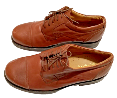 Italian Mens Dress Shoes 12 Ease Florsheim Brown Leather 