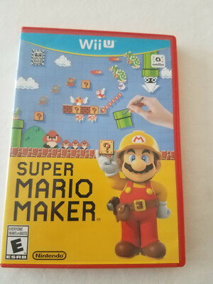 Super Mario Maker (Nintendo Wii U, 2015) TESTED WiiU
