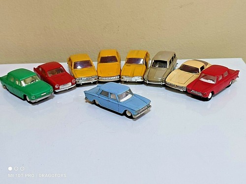 VINTAGE FIAT 1300 CAR TOY MINI AUTO KDN 1/43 PLASTIC CZECHOSLOVAKIA 1969 BLUE - Picture 6 of 12
