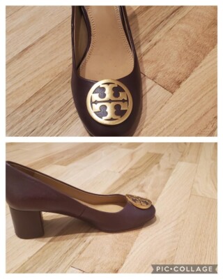 Tory Burch 5センチヒールパンプス Tory Burch Block Heel Size 5 | eBay