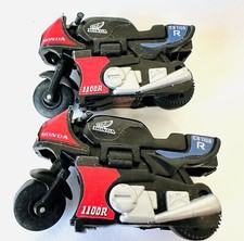 Rare Transforming Honda CB1100 R Motorcycle Robot Friction Motor Hing Kong Mini